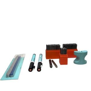ImpressArt Metal Stamping Kit: Alphabet Number Symbol Stamps, Bracelet Blanks &